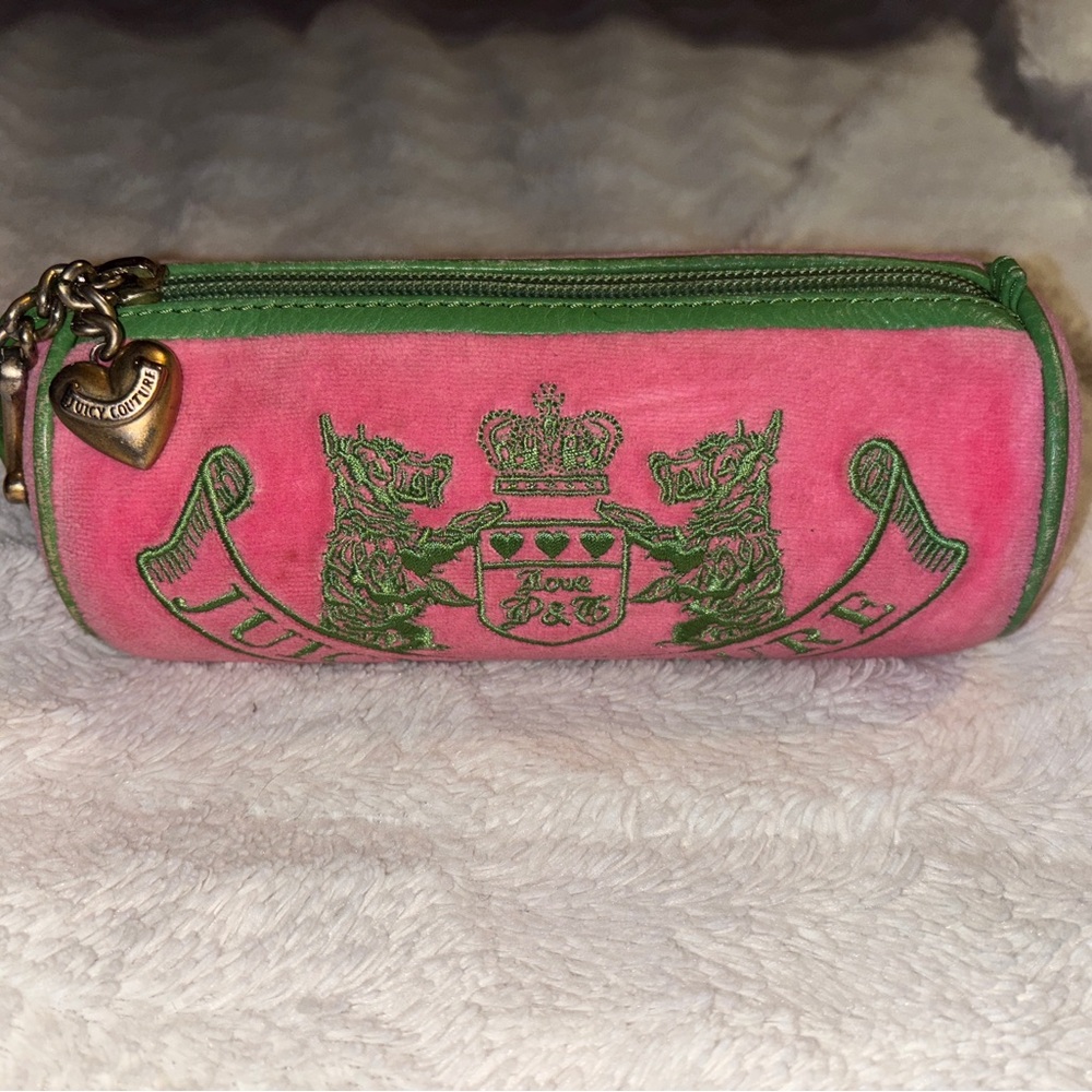 ⭐️RARE⭐️ Vintage Juicy Couture Barrel Makeup Brush Case - Picture 5 of 13